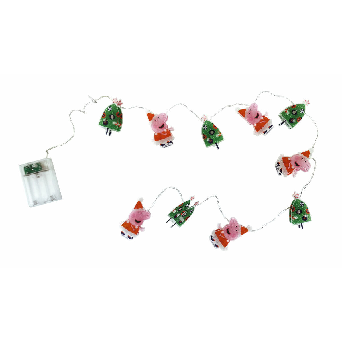 Wreath of LED Lights Peppa Pig Cosy corner 165 cm-0