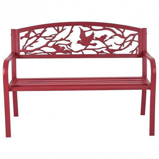 Patio Garden Bench Park Yard Outdoor Furniture-1