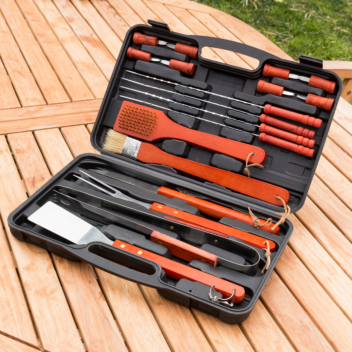 Barbecue Case Barbecase InnovaGoods 18 Pieces-7
