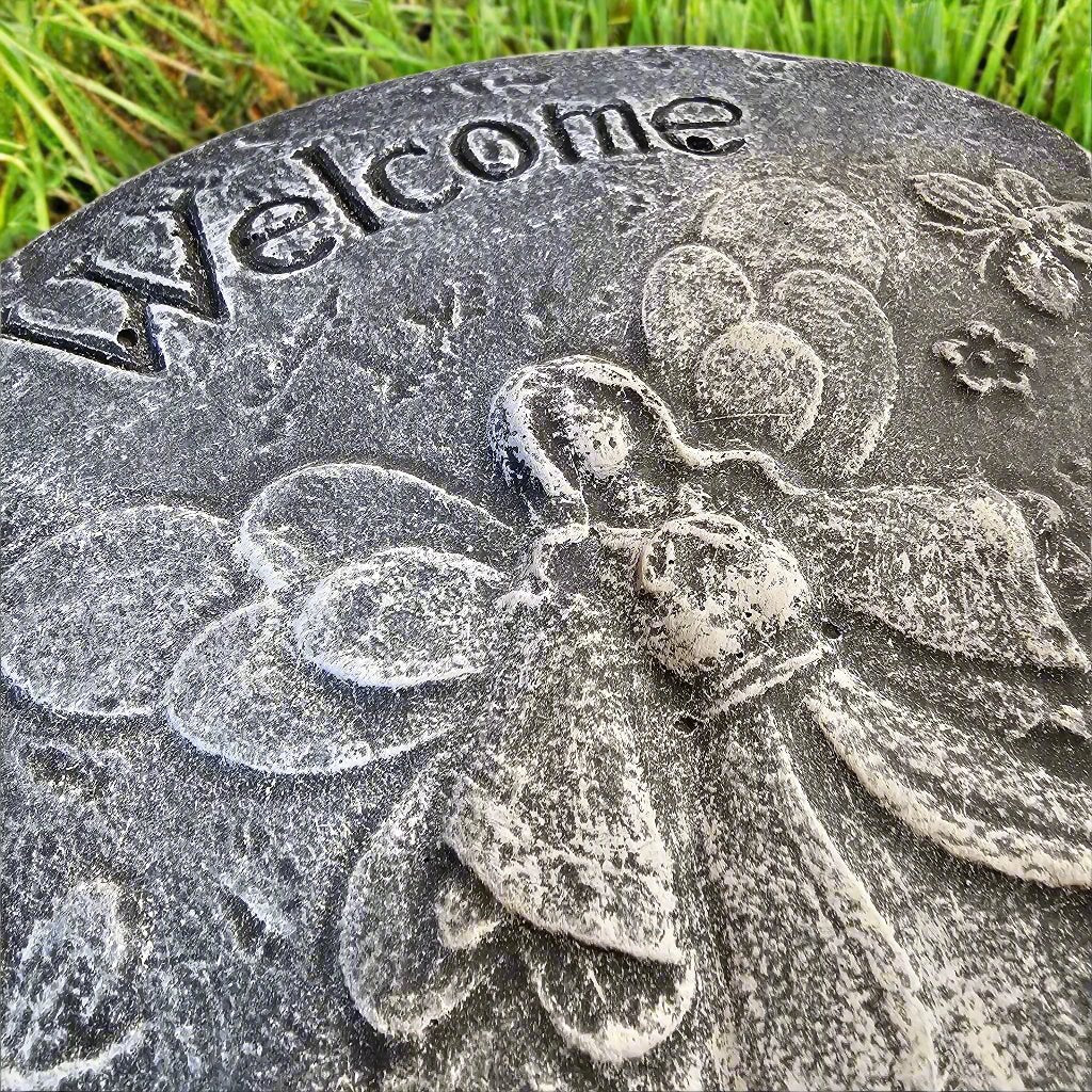 Angel's Embrace Welcome Plaque (8.5" x 1")-3