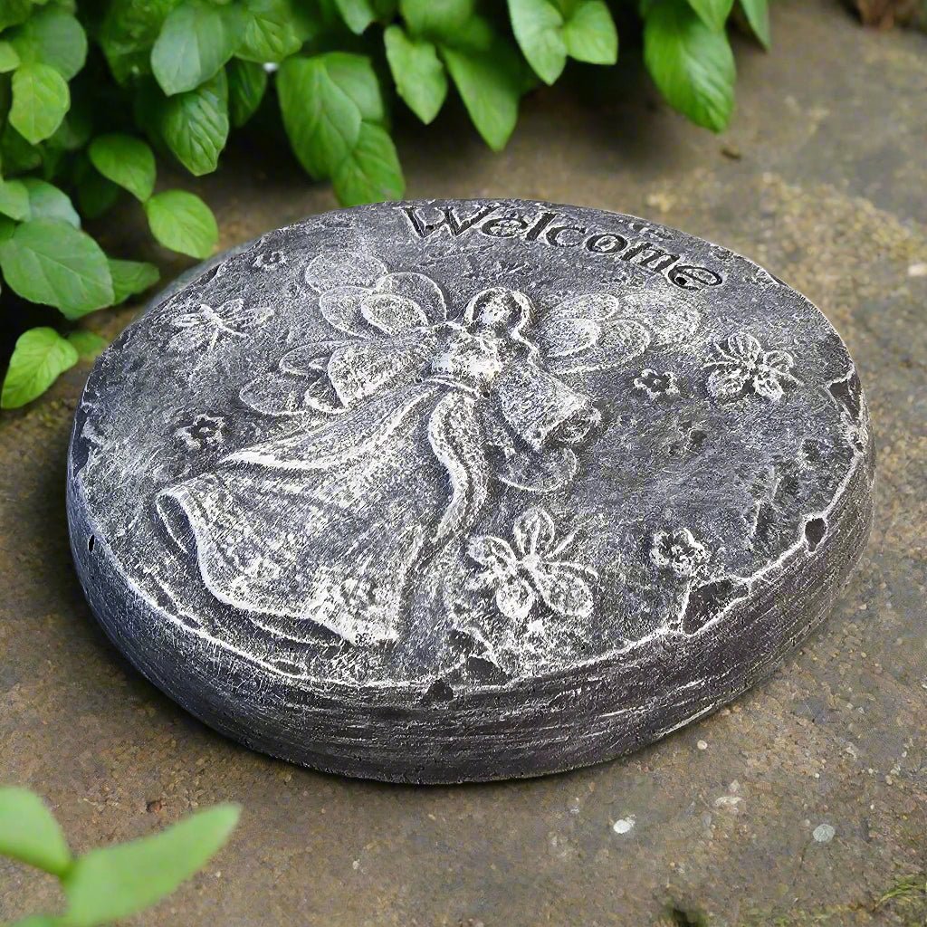 Angel's Embrace Welcome Plaque (8.5" x 1")-2