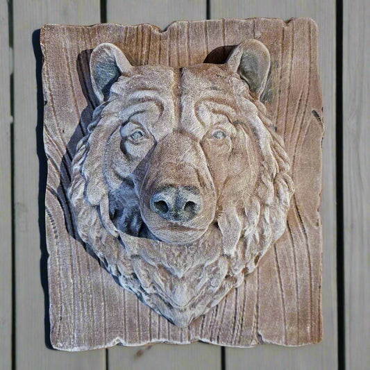 Wilderness Bear Wall Plaque (12" x 14")-0