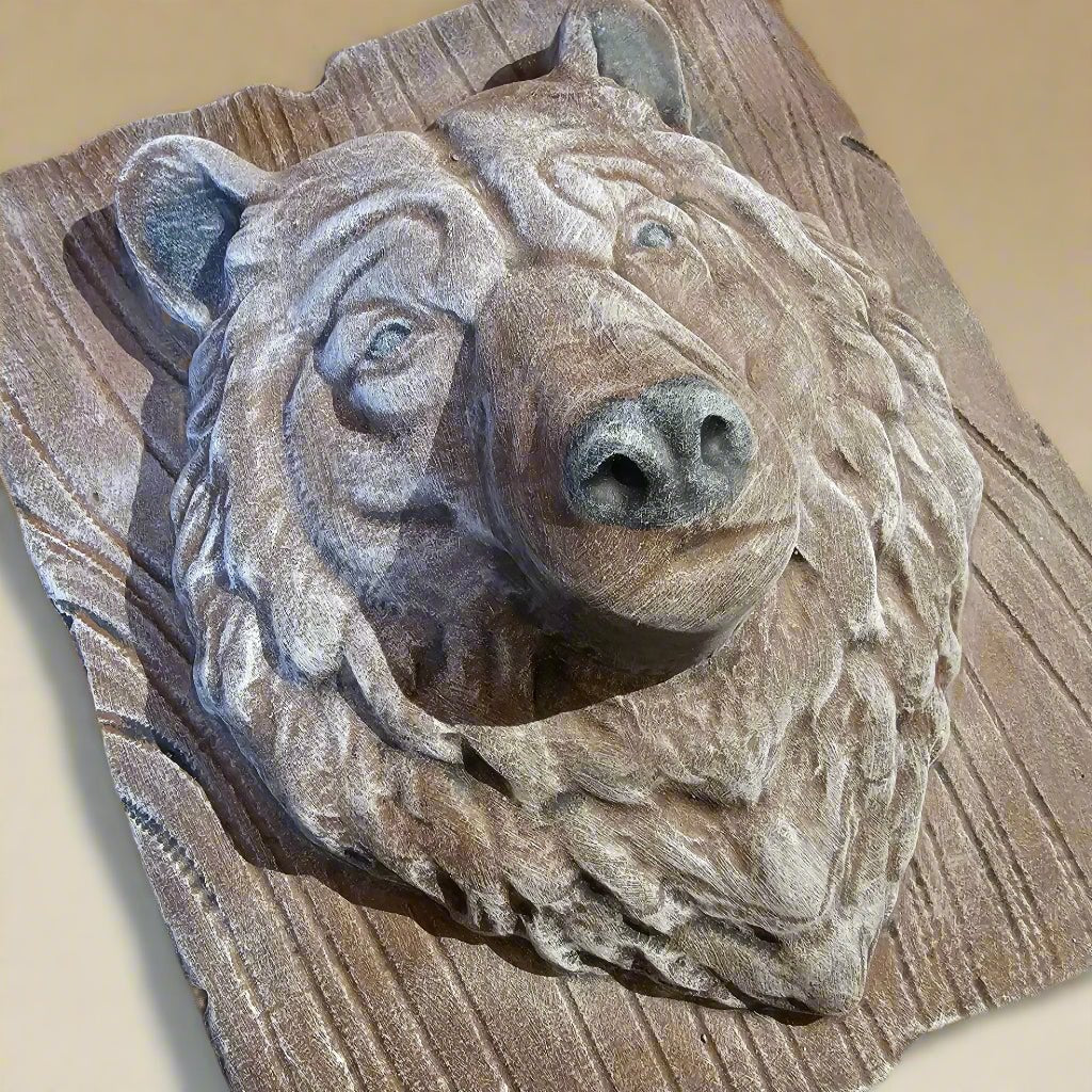 Wilderness Bear Wall Plaque (12" x 14")-1