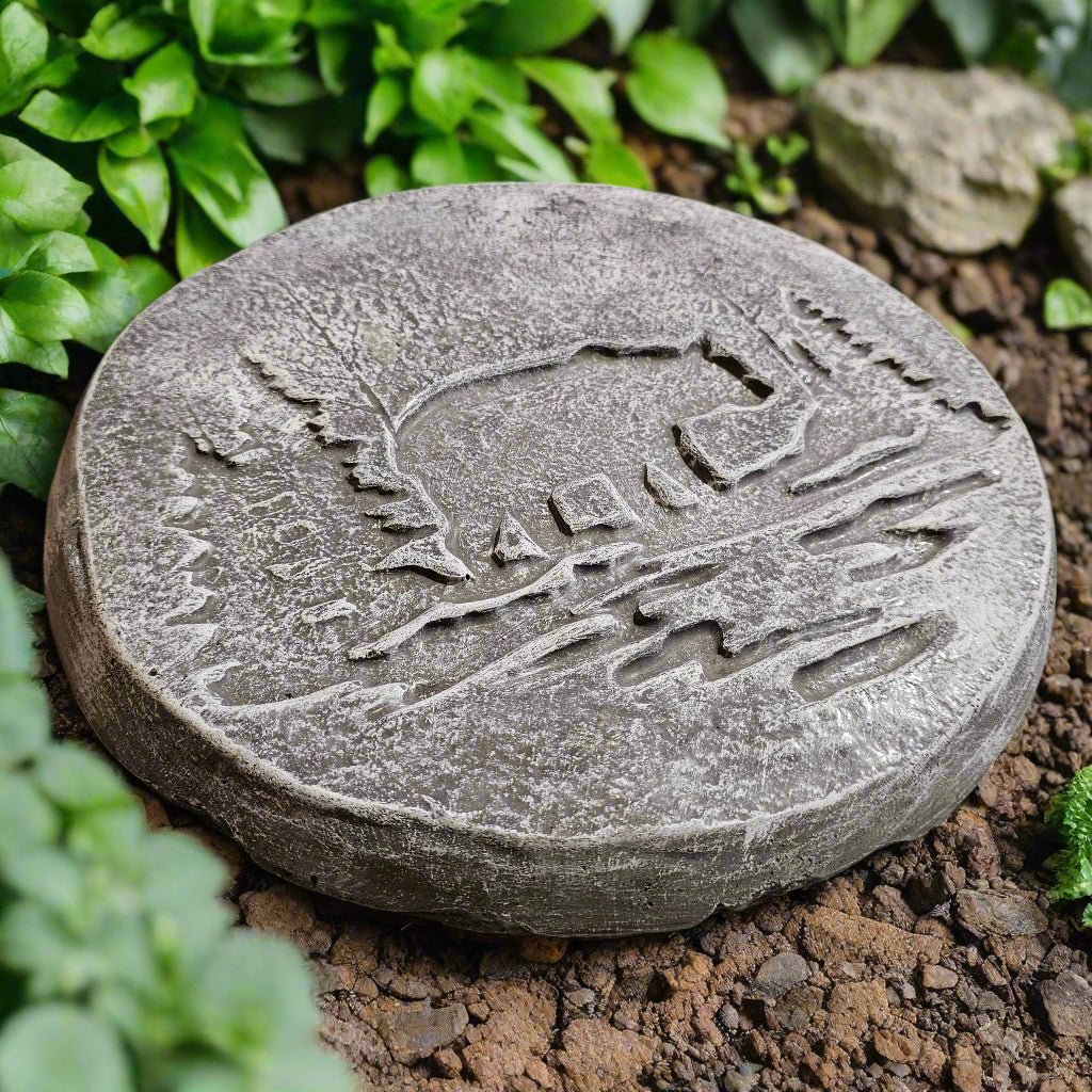 Forest Guardian Bear Stepping Stone (12" x 1.2")-1