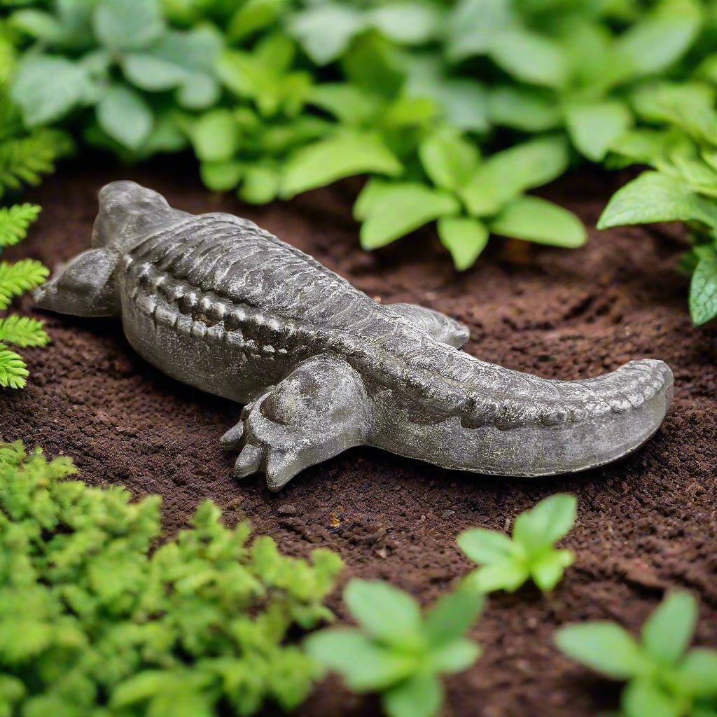 Exotic Crocodile Garden Stone (19" x 7")-2