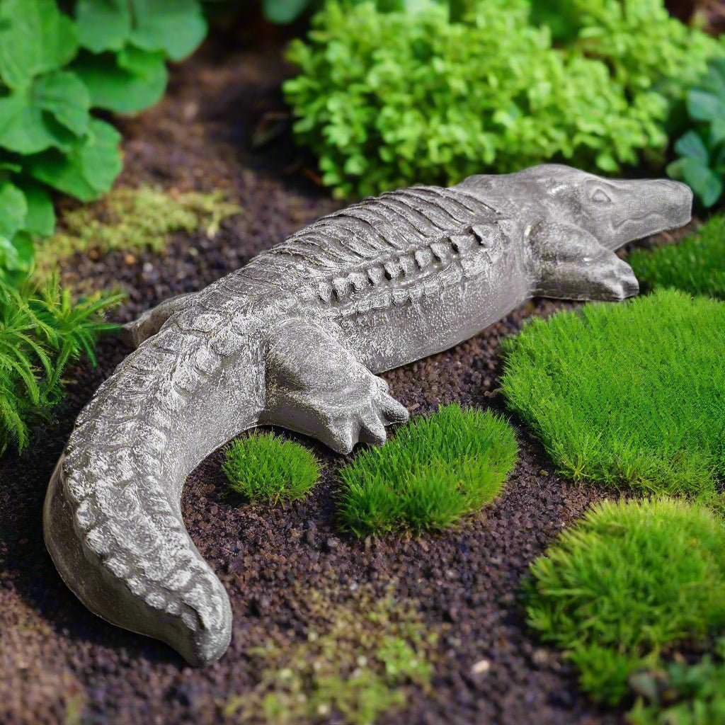 Exotic Crocodile Garden Stone (19" x 7")-3
