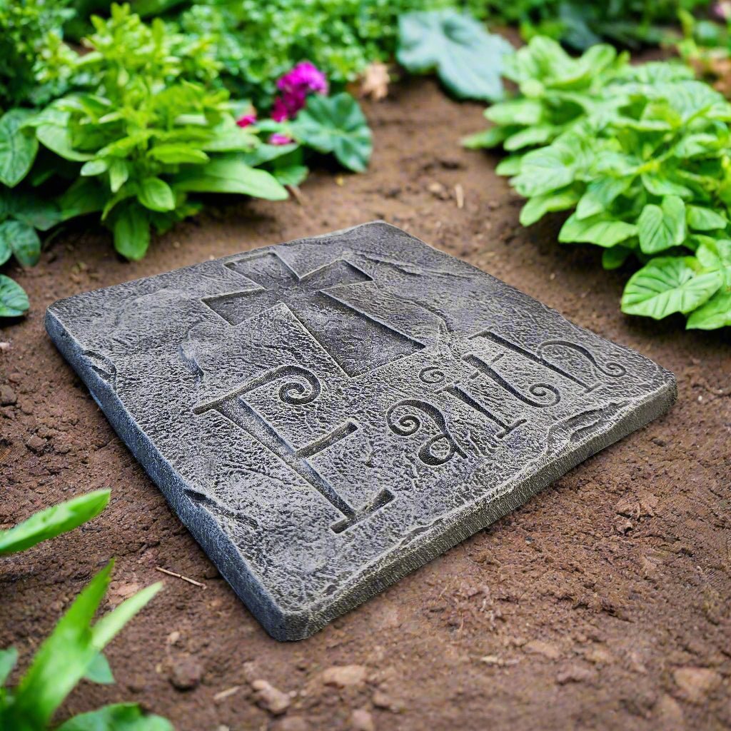 Faith Path Stepping Stone (10" x 10")-1
