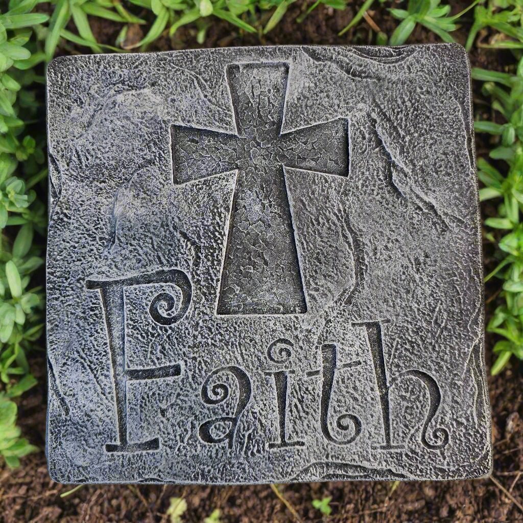 Faith Path Stepping Stone (10" x 10")-0