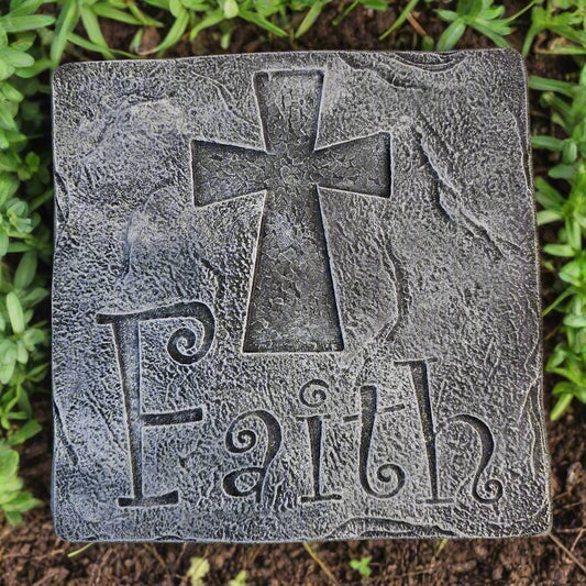 Faith Path Stepping Stone (10" x 10")-0
