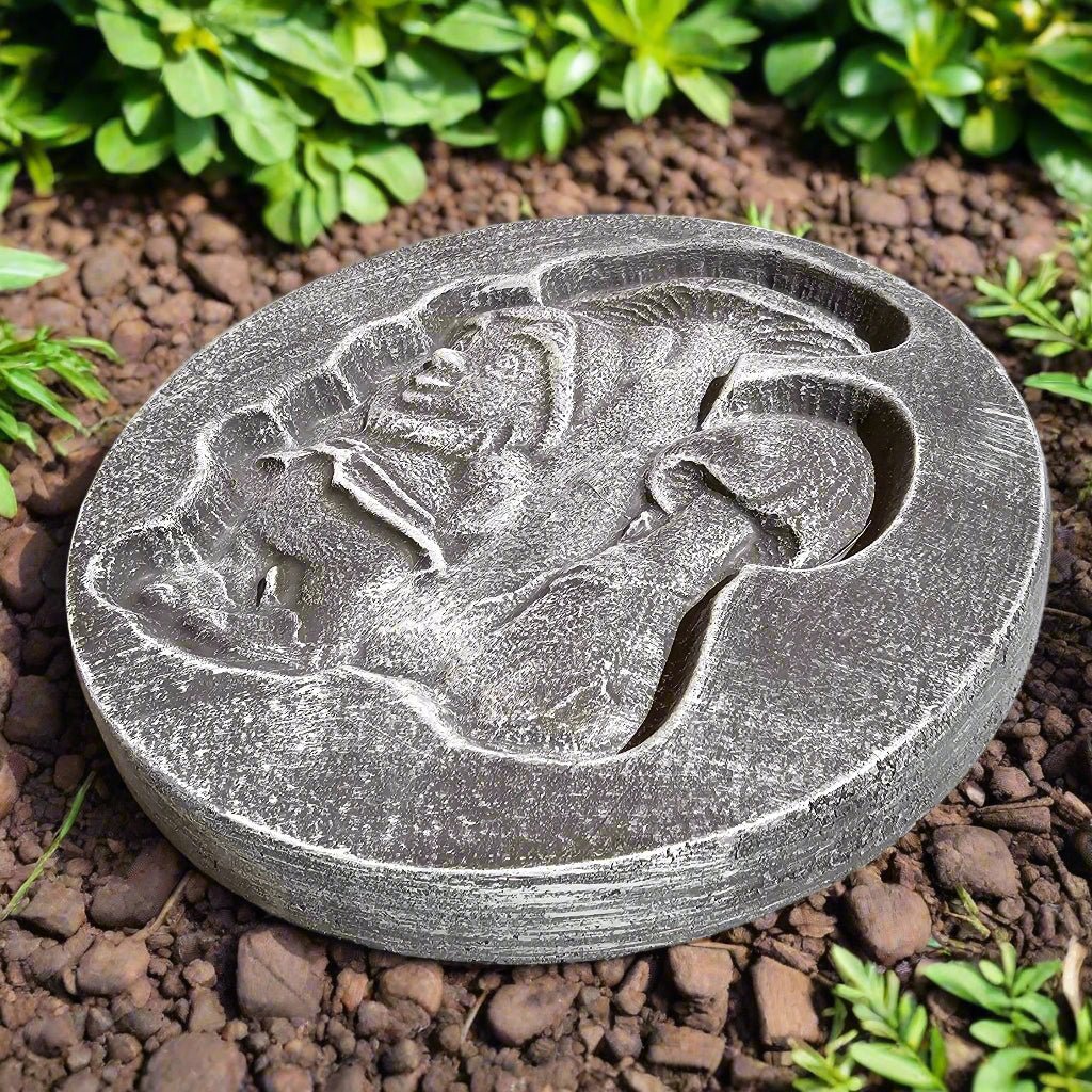 Whimsical Gnome Garden Stepping Stone (10" x 1.25")-2