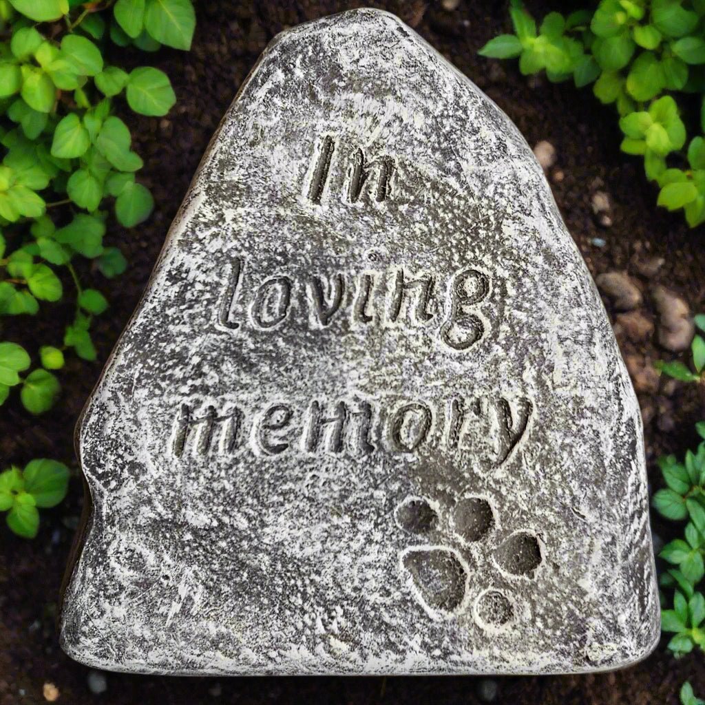 Enduring Love Pet Memorial Stone (10" x 9.5")-0