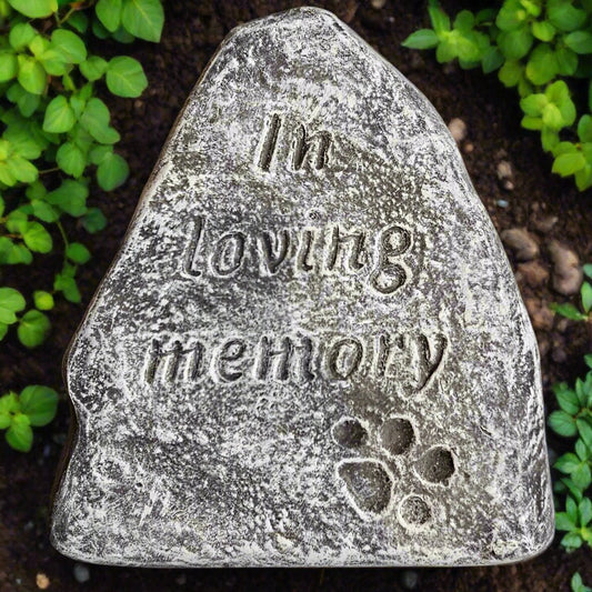 Enduring Love Pet Memorial Stone (10" x 9.5")-0