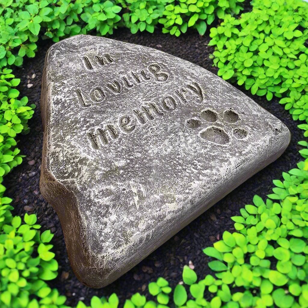 Enduring Love Pet Memorial Stone (10" x 9.5")-1