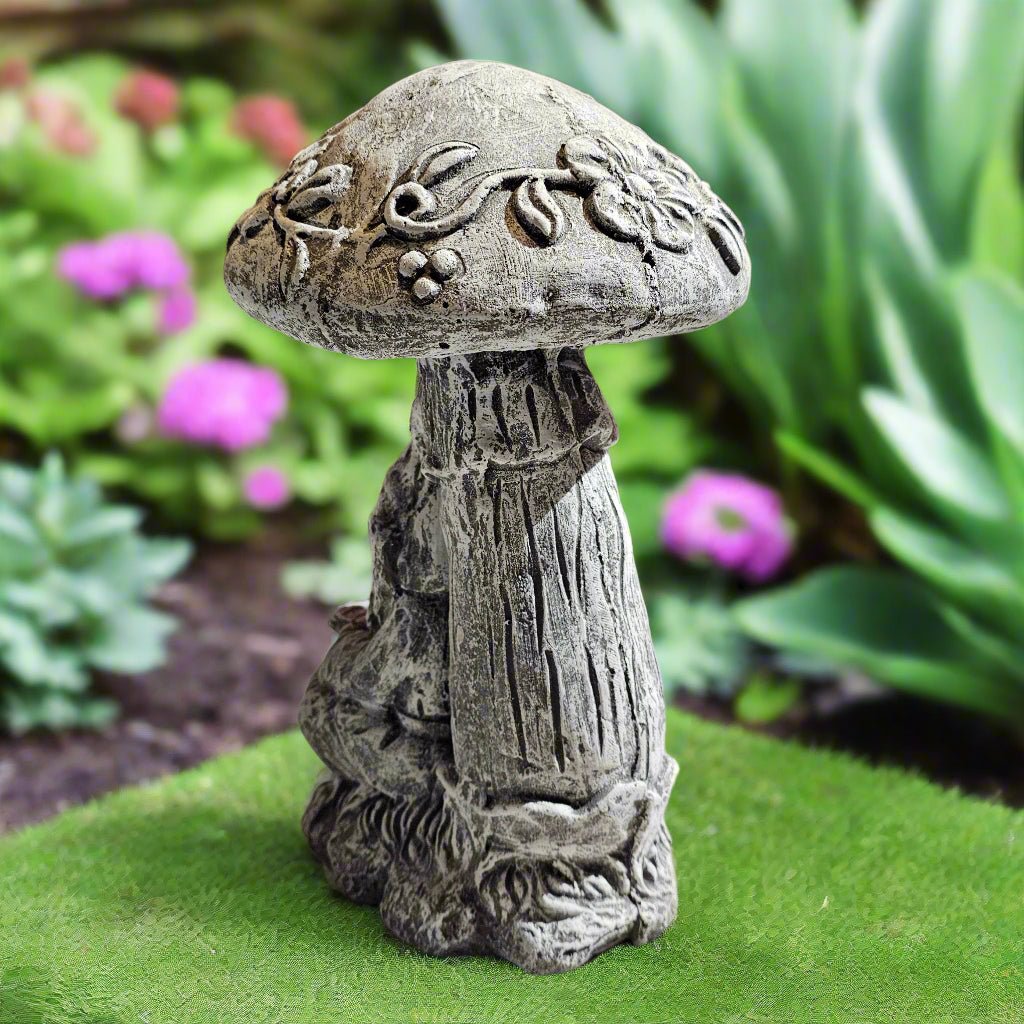 Scholarly Reading Gnome Statue (13" x 9")-4