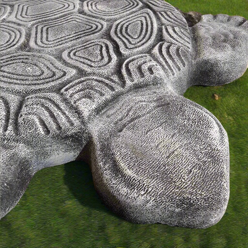 Tranquil Turtle Garden Stone (15.75"  x 13.25")-3